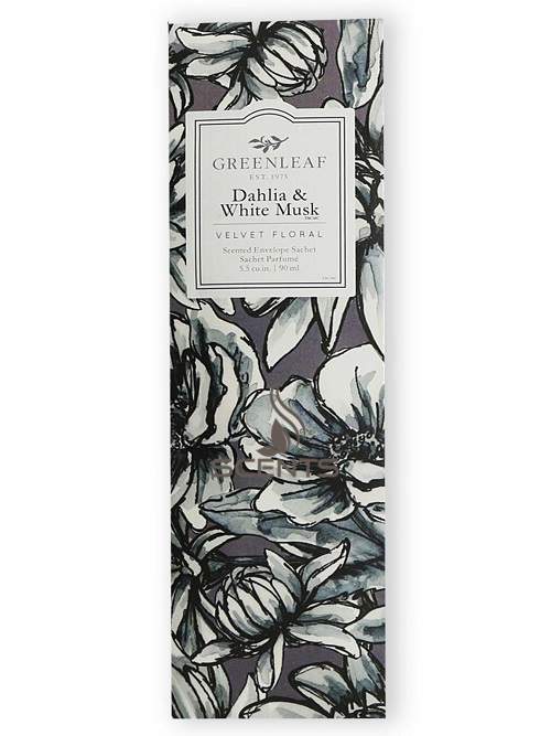 Greenleaf Далия и Белый Мускус Dahlia White Musk саше средние для дома