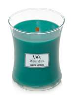 Woodwick Medium аромасвеча Juniper Spruce Можжевельник и ель